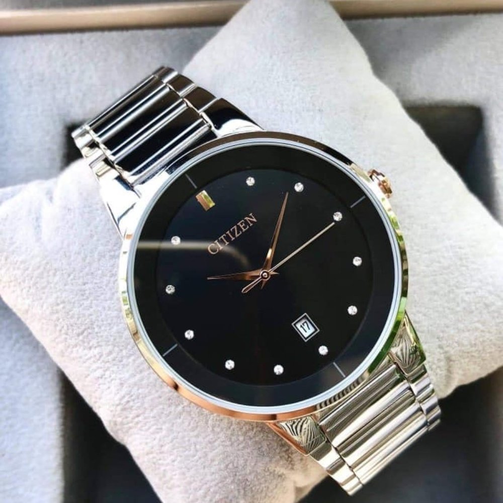 Citizen Mineral Face 40mm Men's Watch! NIB!